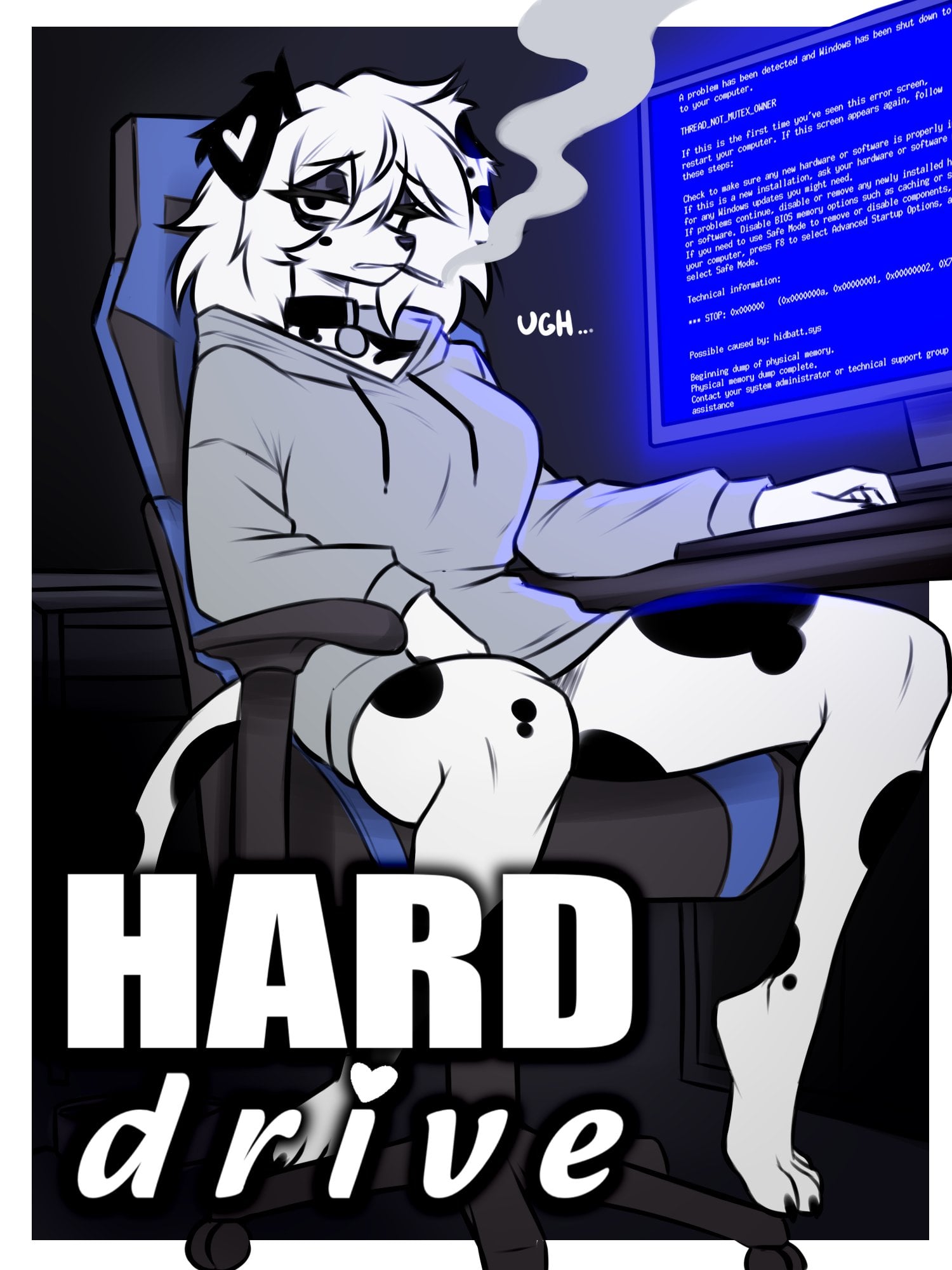HARD drive — cover