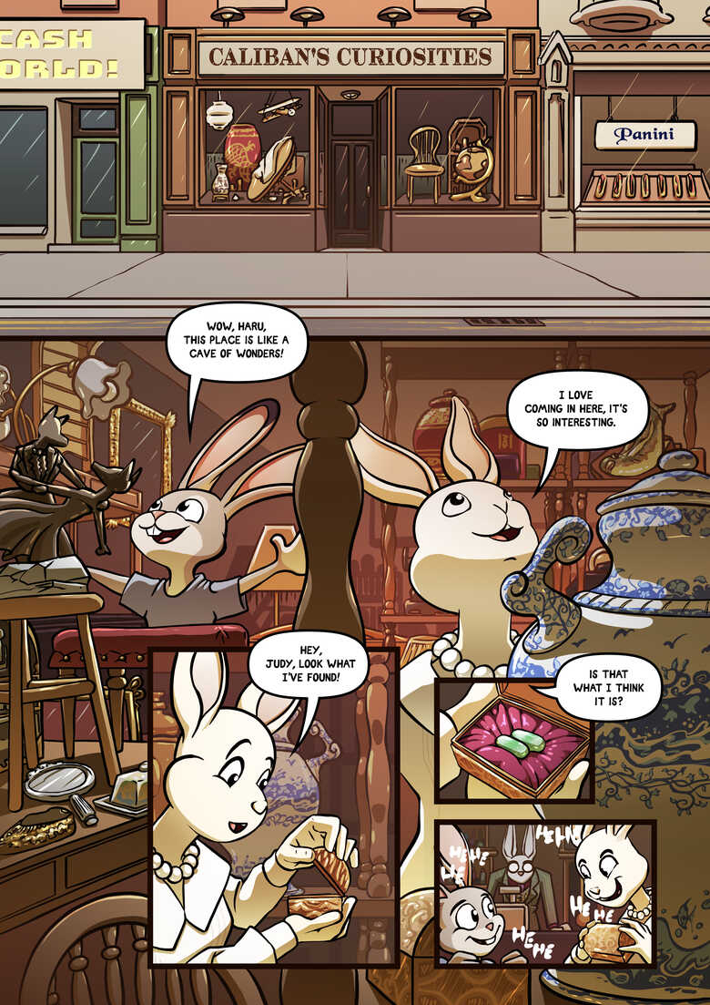 Haru And Judy’s Pill Adventure comic porn — cover