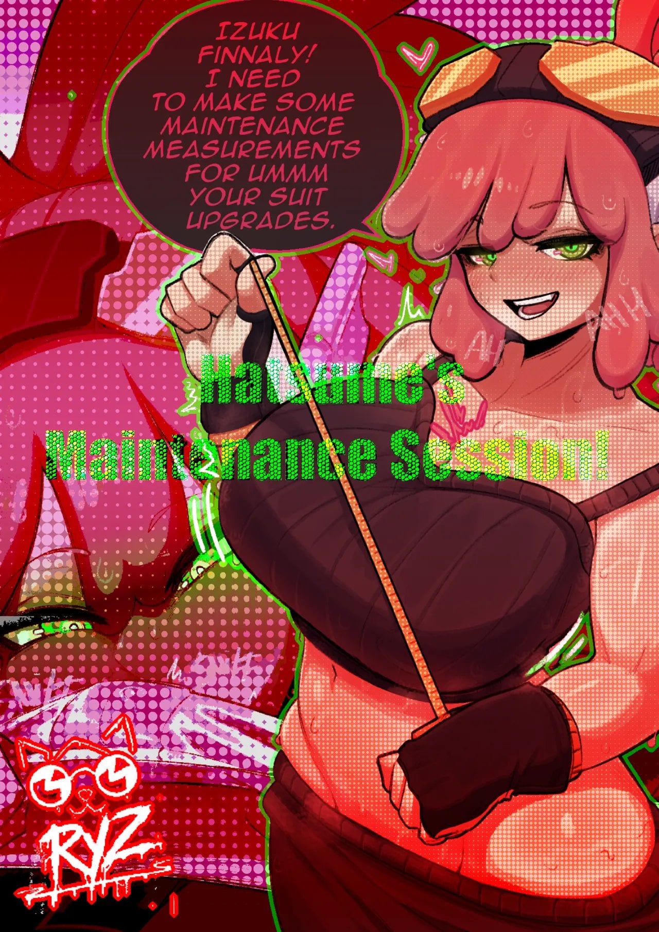 Hatsume’s maintenance session! comic porn — cover