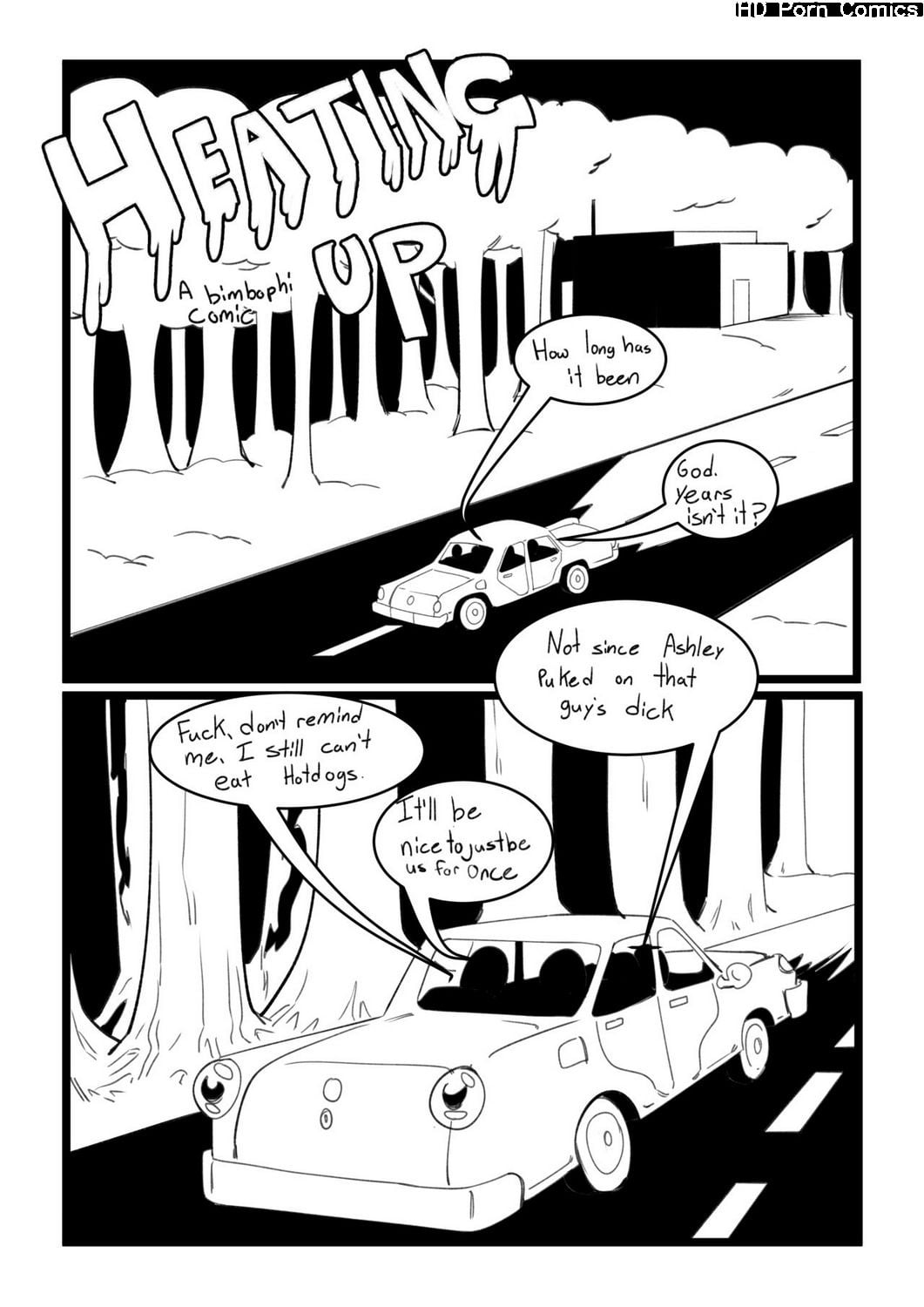 Heating Up comic porn — cover