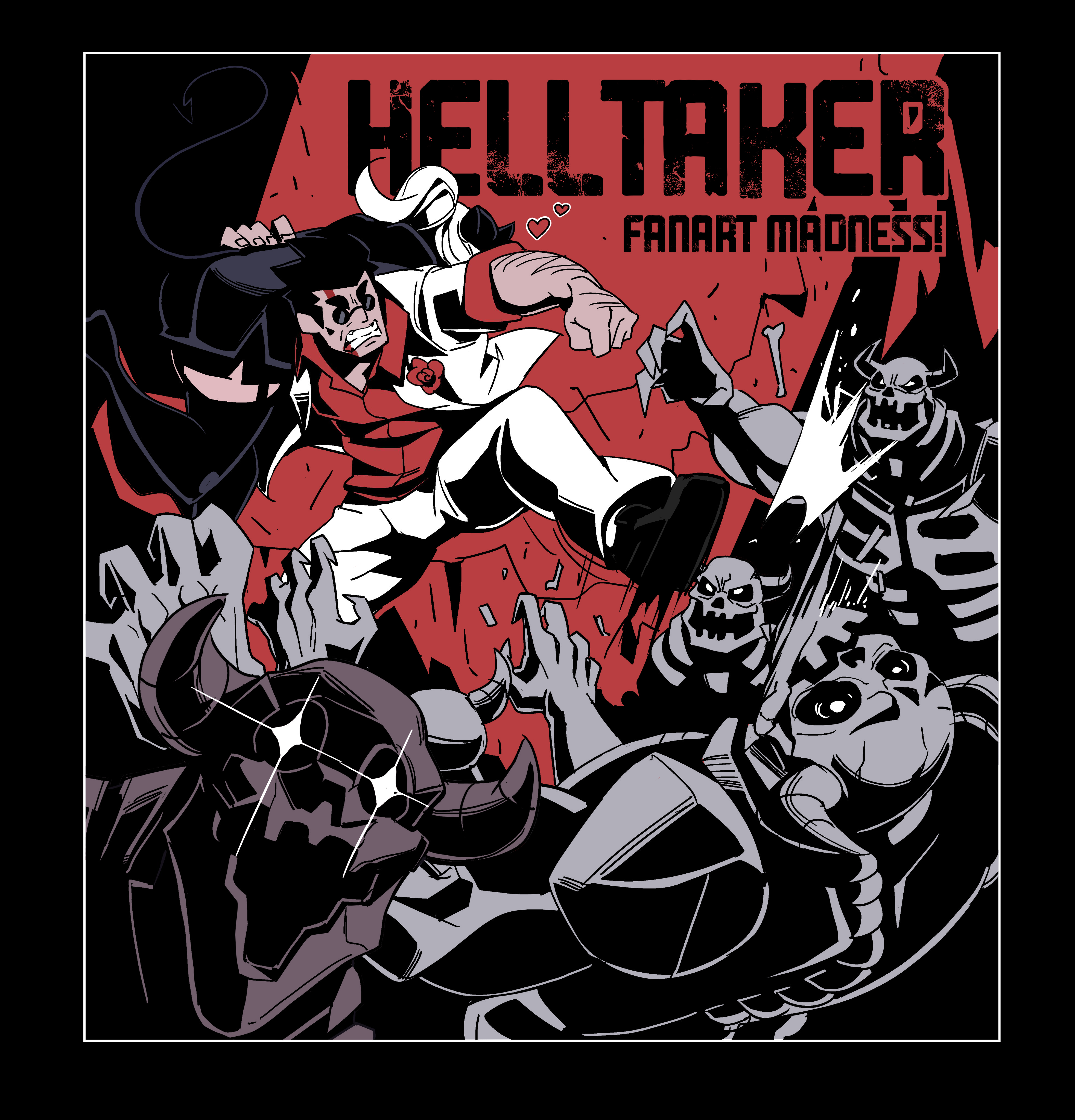 Helltaker Fanart Madness — cover