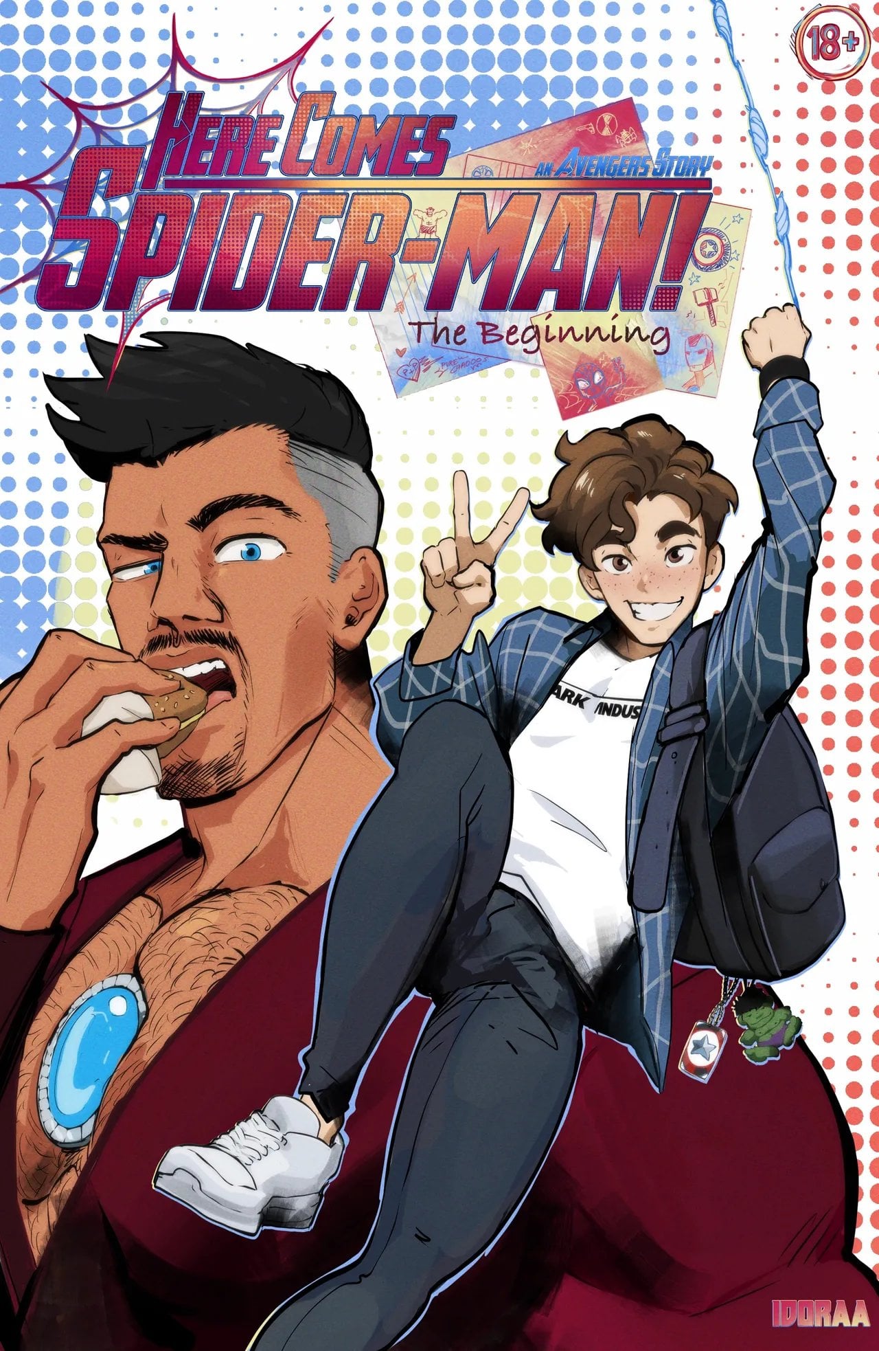 Here Comes Spider-Man comic porn — cover