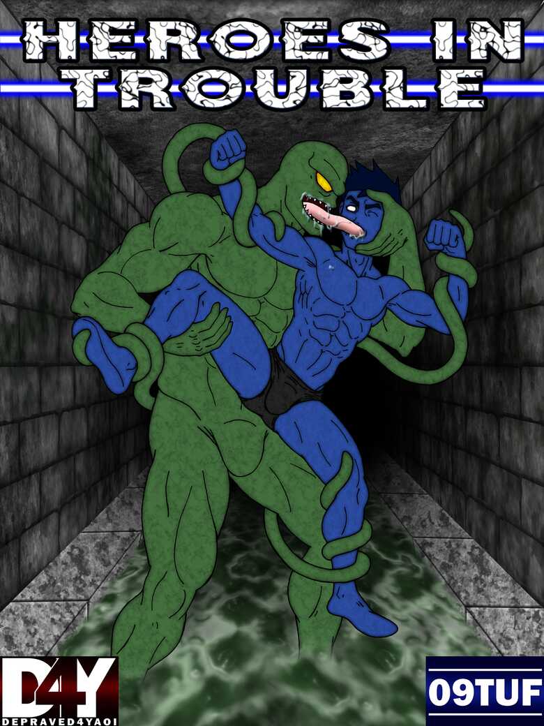 Heroes In Trouble 1 comic porn — cover