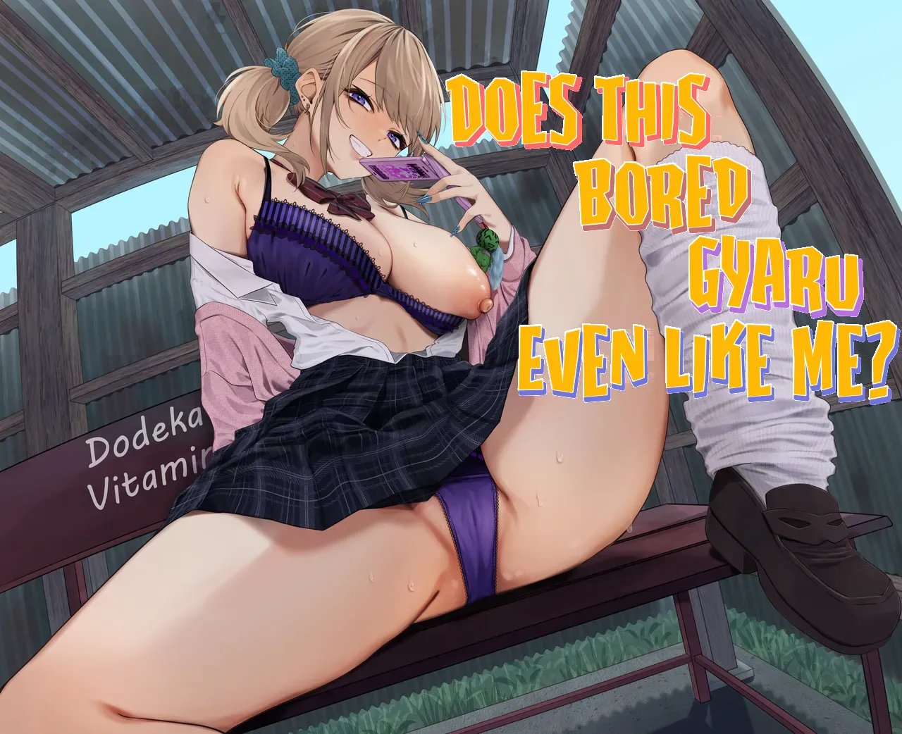 Himajin Gal wa Boku no Koto ga Anmari Suki janai   Does This Bored Gyaru Even Like Me — cover