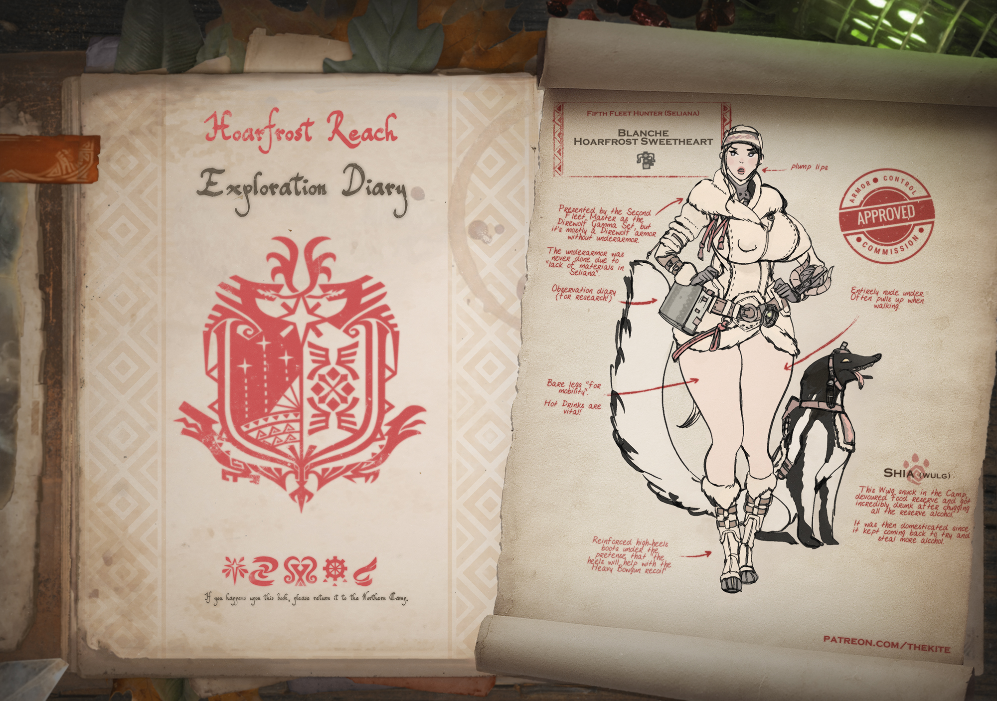 Hoarfrost Reach Exploration Diary — cover