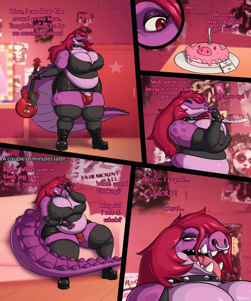 Hoggodile comic porn — cover