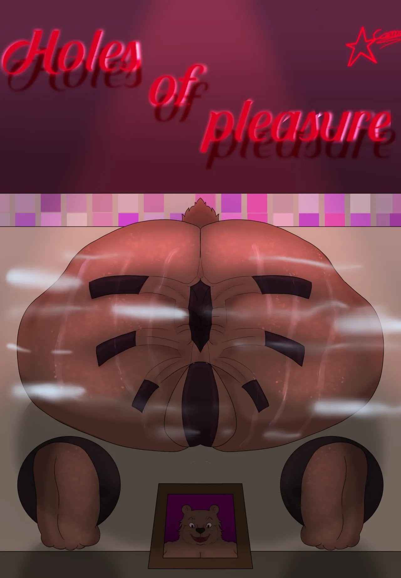 Holes of Pleasure (WIP) comic porn — cover