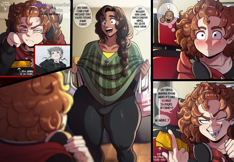 Honey Packs Clout comic porn — cover