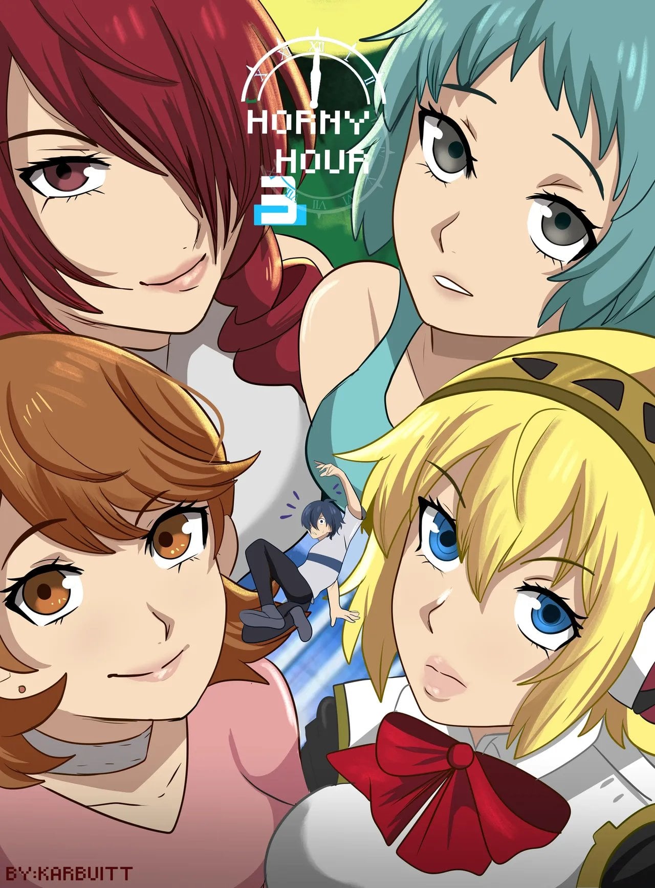 Horny Hour 3 — cover