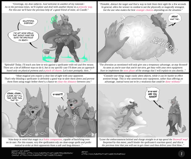 How To Handle A Spellcaster comic porn — cover