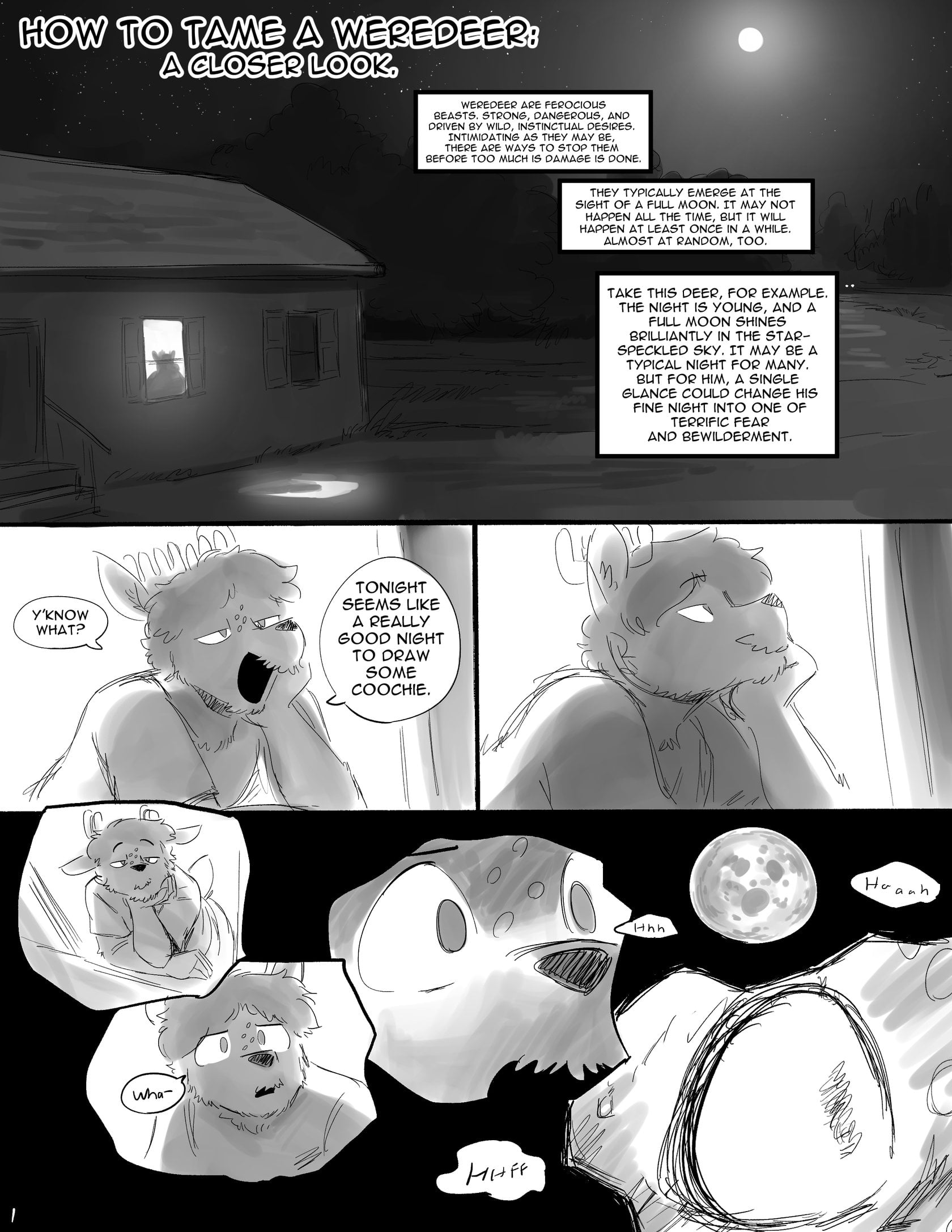 How to Tame a Weredeer: A Closer Look — cover
