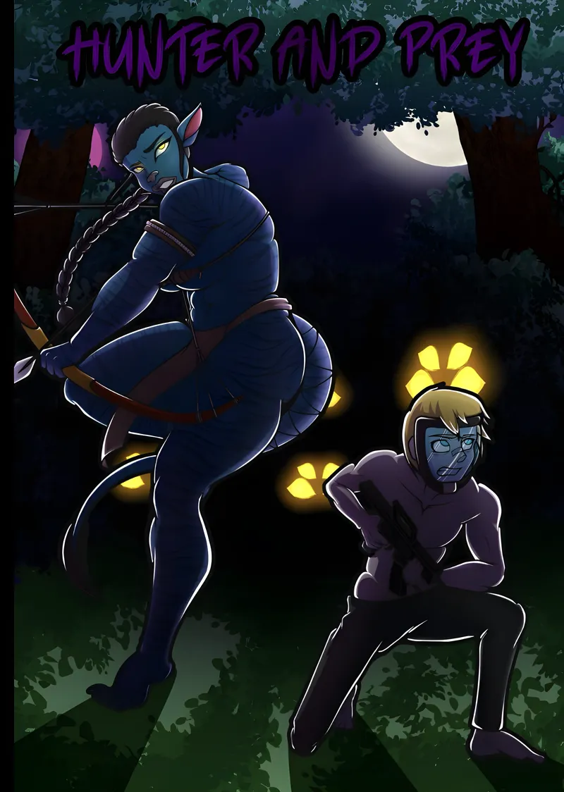 Hunter And Prey comic porn — cover