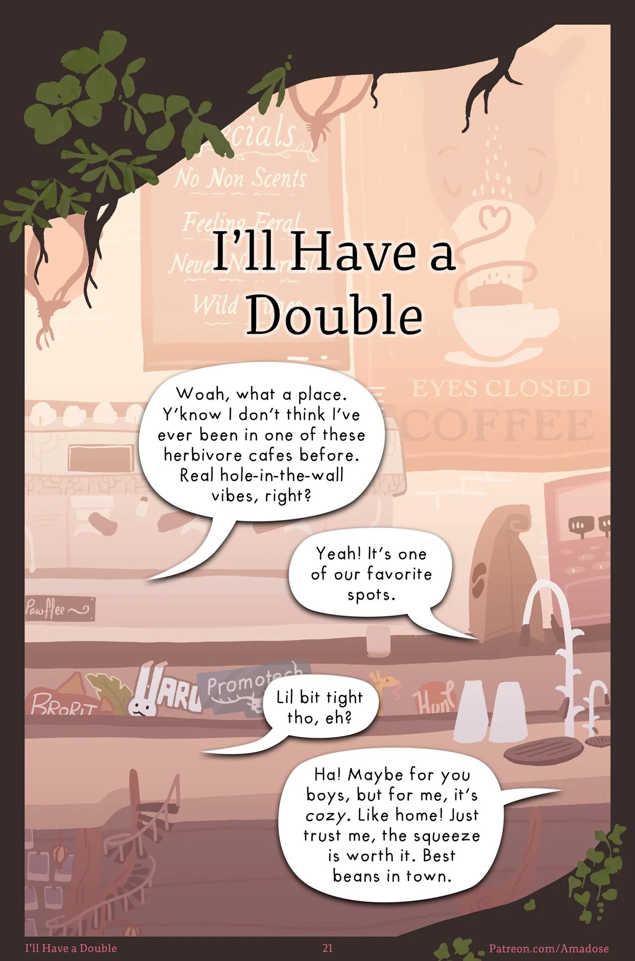 I’ll Have a Double comic porn — cover