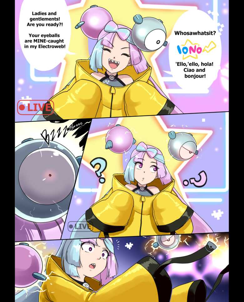 Iono comic porn — cover
