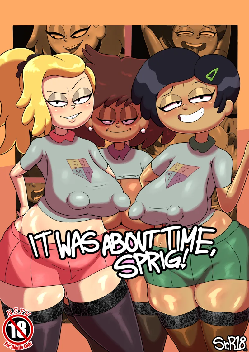 It’s About Time, Sprig! comic porn — cover