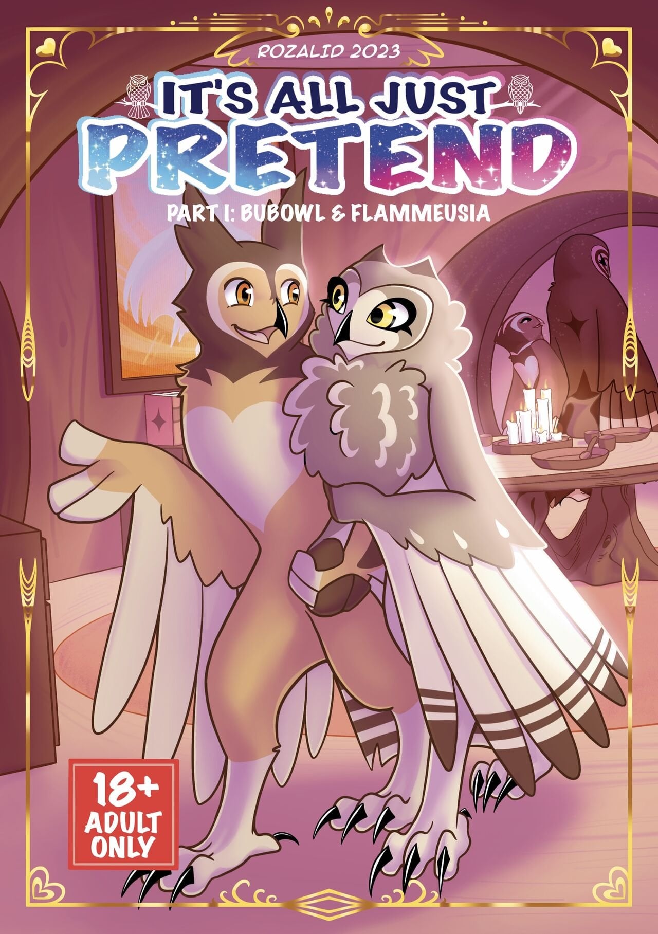 It’s All Just Pretend – Part 1 comic porn — cover