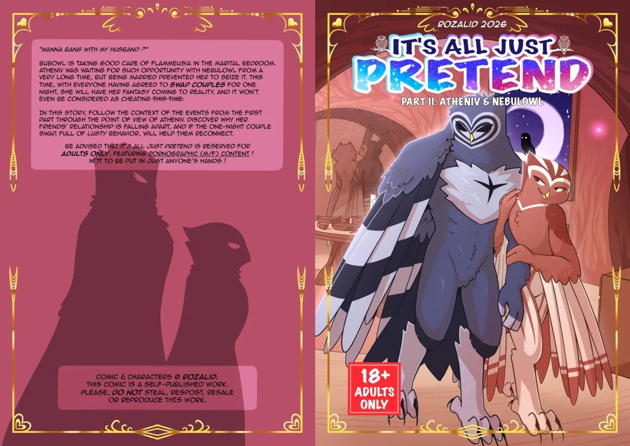 It’s All Just Pretend Part 2 comic porn — cover