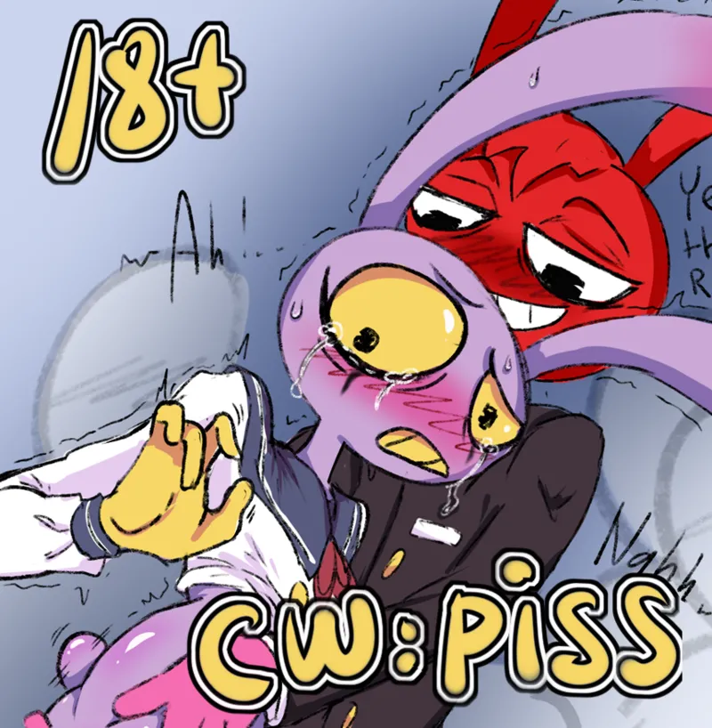 Jax x Thomas Omorashi comic porn — cover