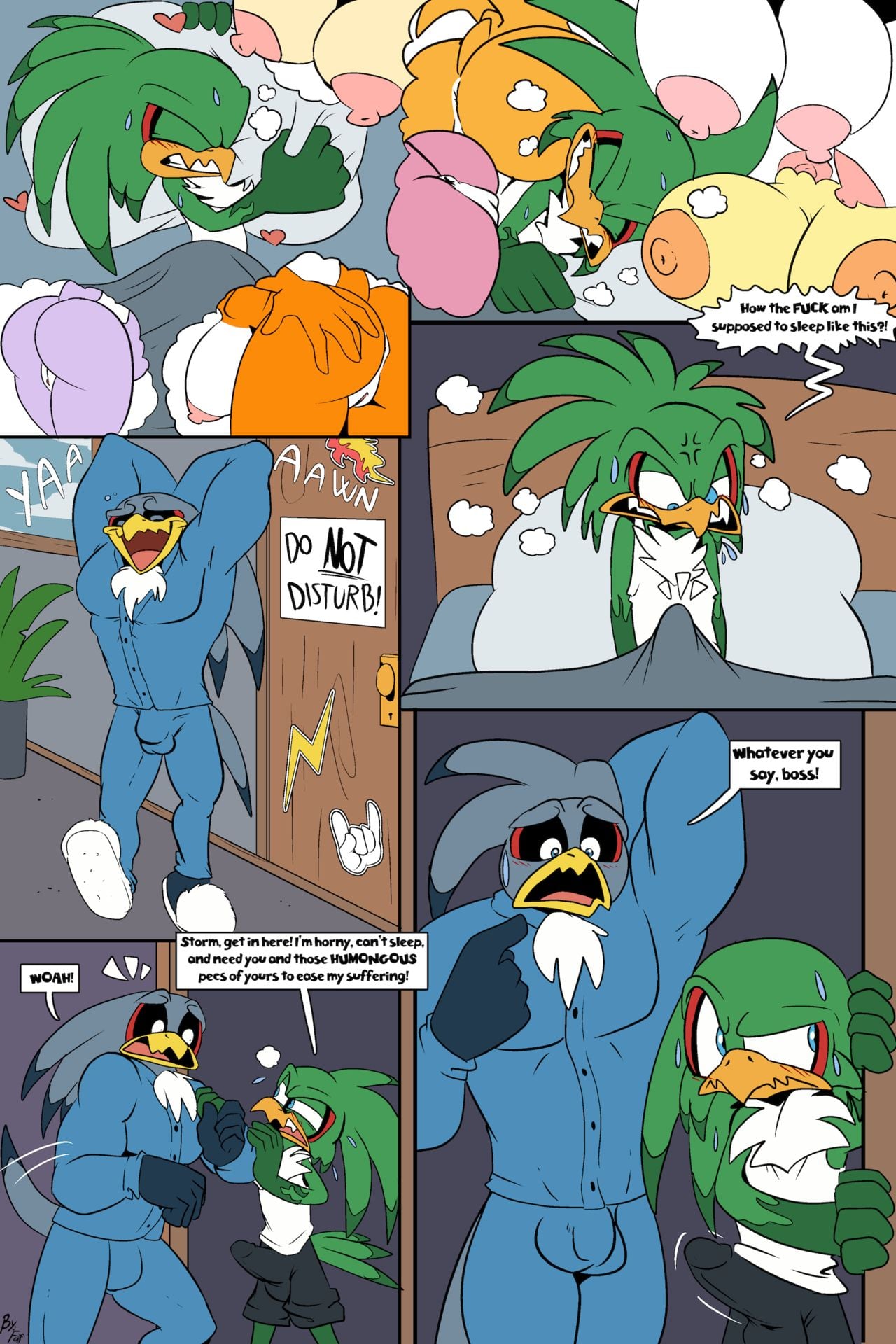 Jet's Stress Reliever comic porn — cover