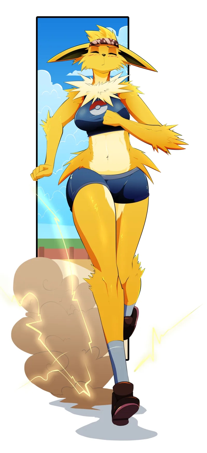 Jolteon Jogger — cover