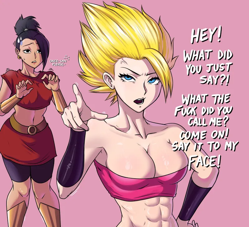 Kale & Caulifla (She’s Angry) — cover
