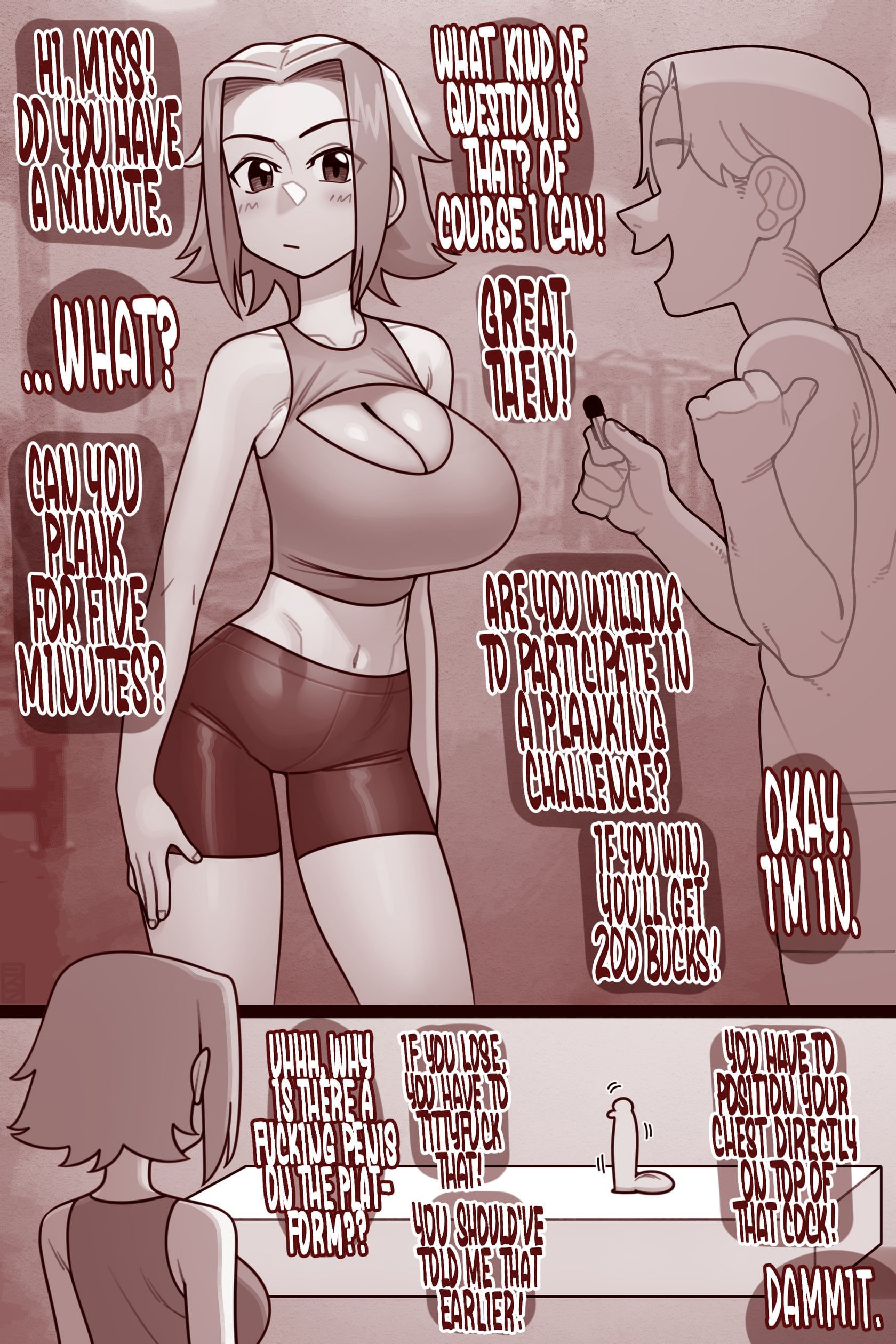Kallen Stadtfeld Planking Zuri comic porn — cover