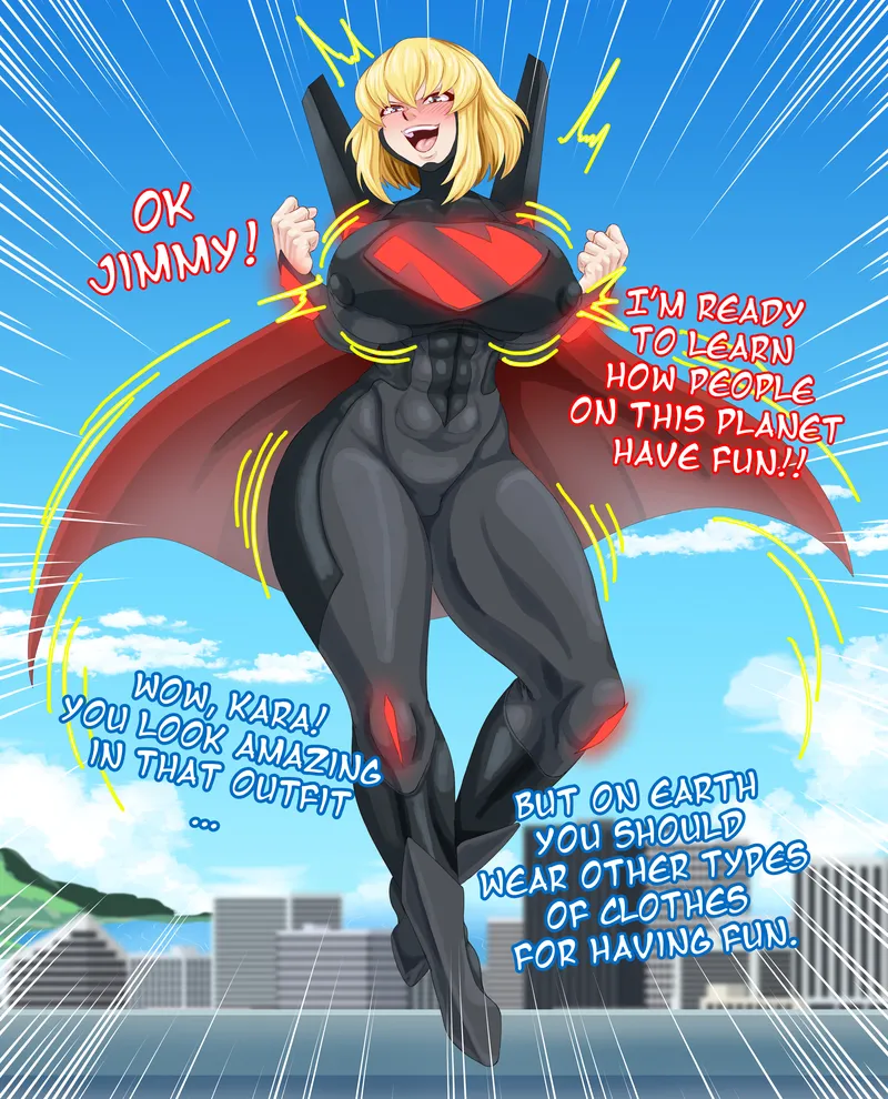 Kara And The Earthling Customs comic porn — cover