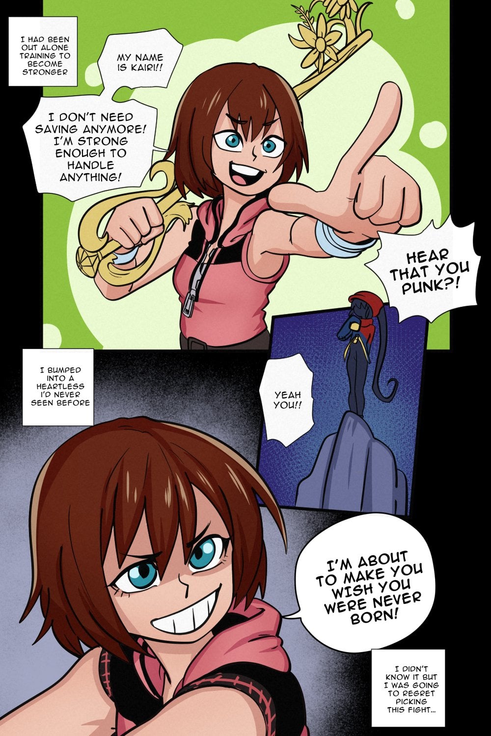 KH Kairi Comic comic porn — cover
