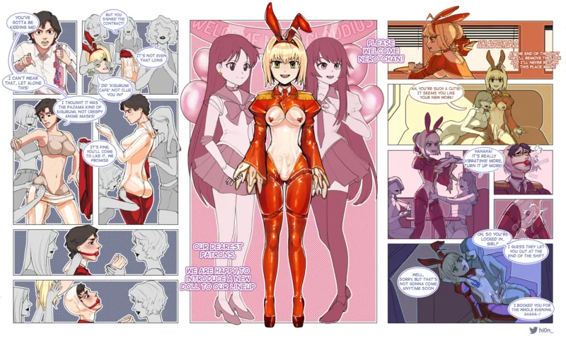Kigurumi Cafe comic porn — cover