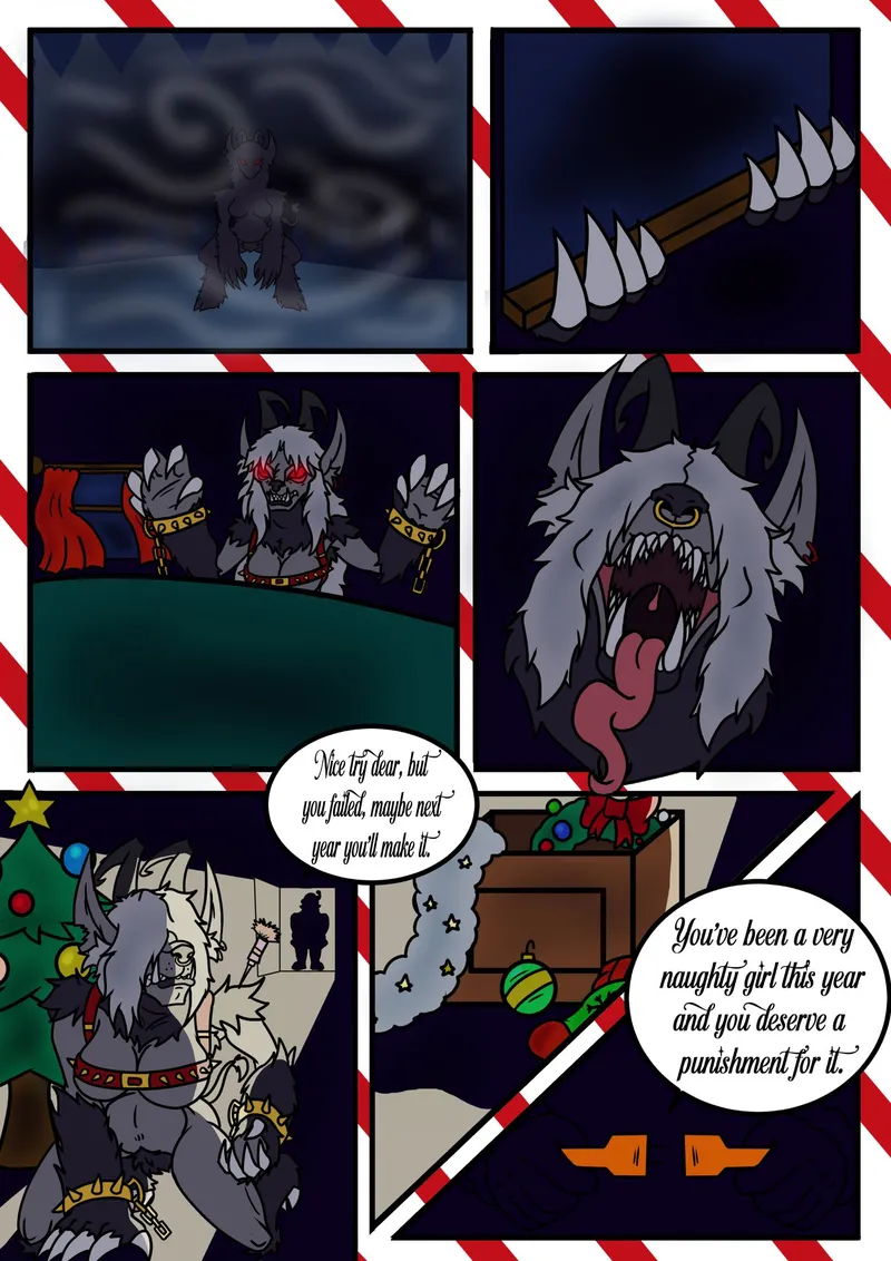Krampus’s Night Before Christmas comic porn — cover