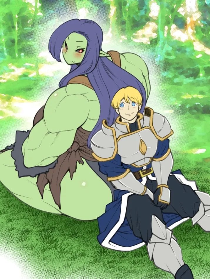 [Kyabosean] The Female Orc and Male Knight & Other Histories. {Hentaku!} comic porn — cover