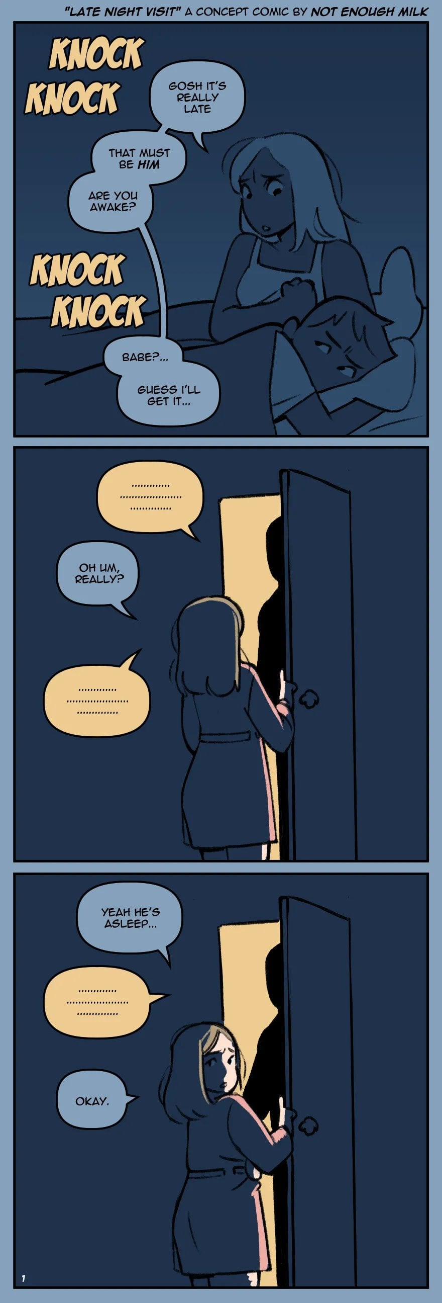 Late Night Visit — cover