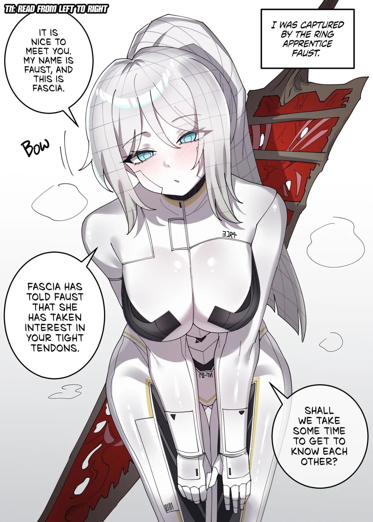 [Layer] April Reward – Ring Apprentice Faust Comic (Limbus Company) — cover