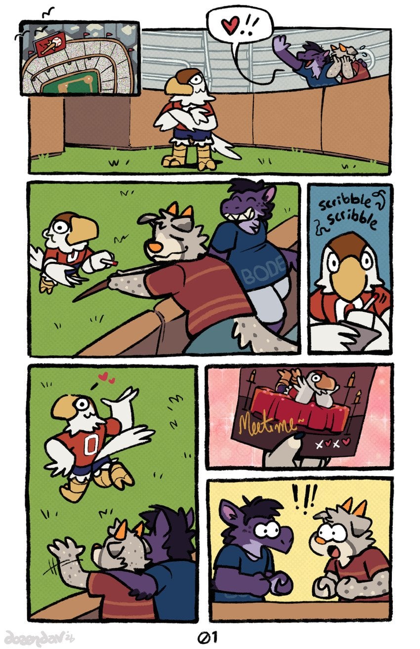 Lets play ball comic porn — cover