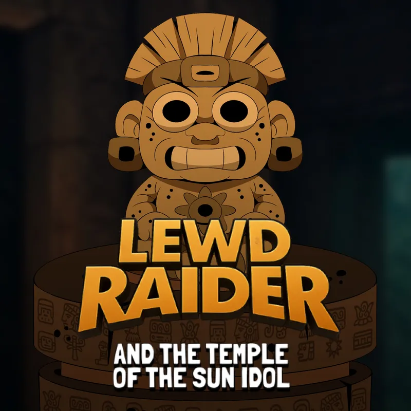Lewd Raider And The Temple Of The Sun Idol — cover