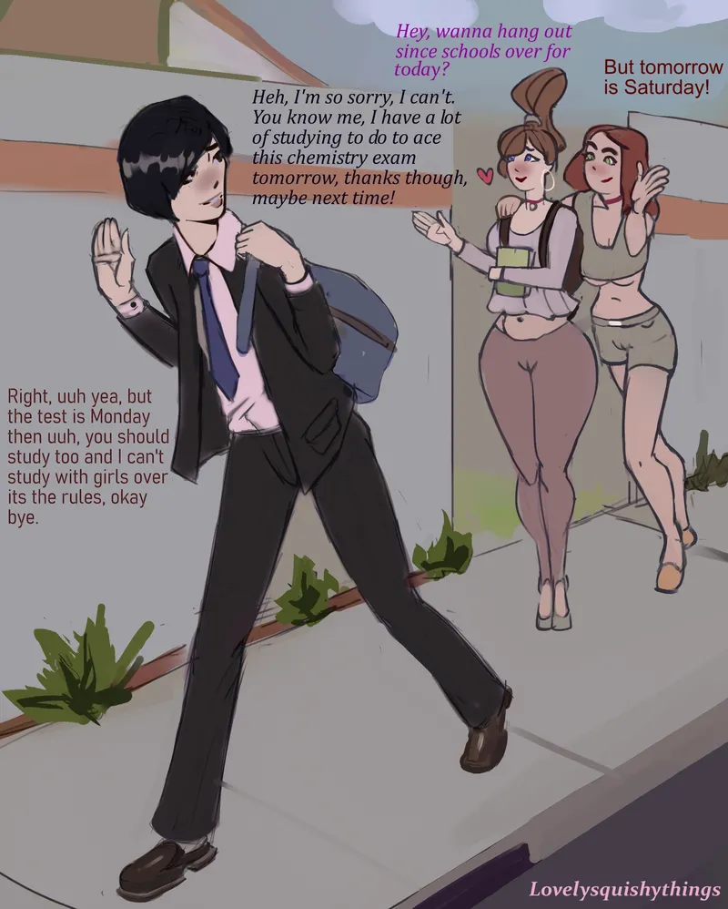 Lin’s Wild Weekend comic porn — cover