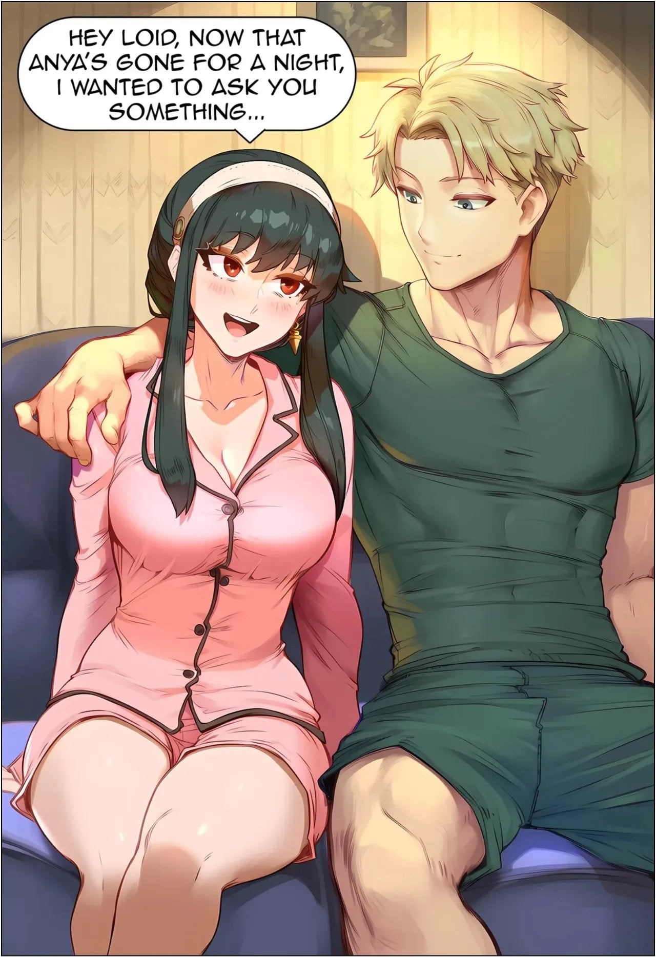 LOID X YOR comic porn — cover