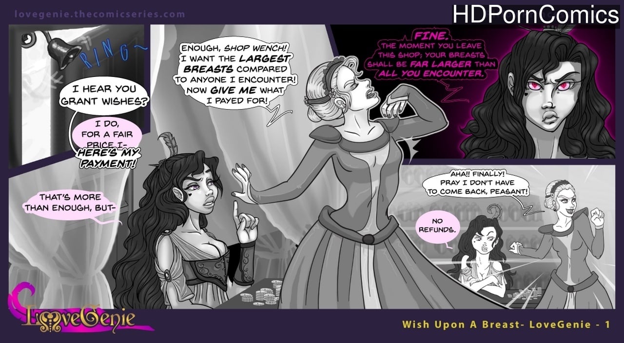 Love Genie 4 – Wish Upon A Breast — cover