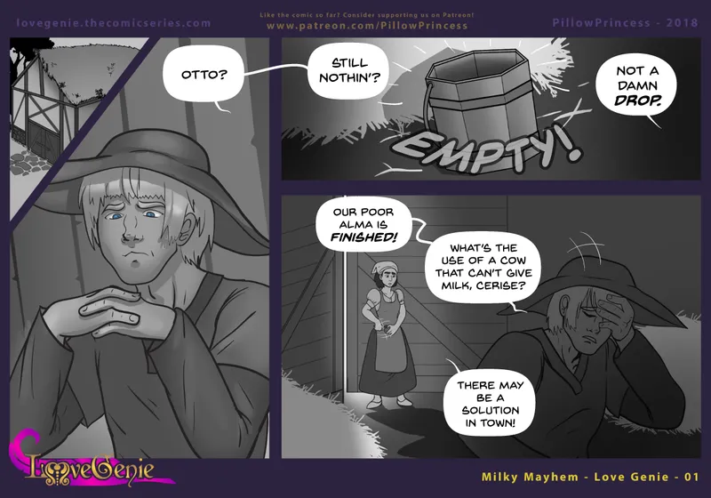 Love Genie 9 – Milky Mayhem — cover