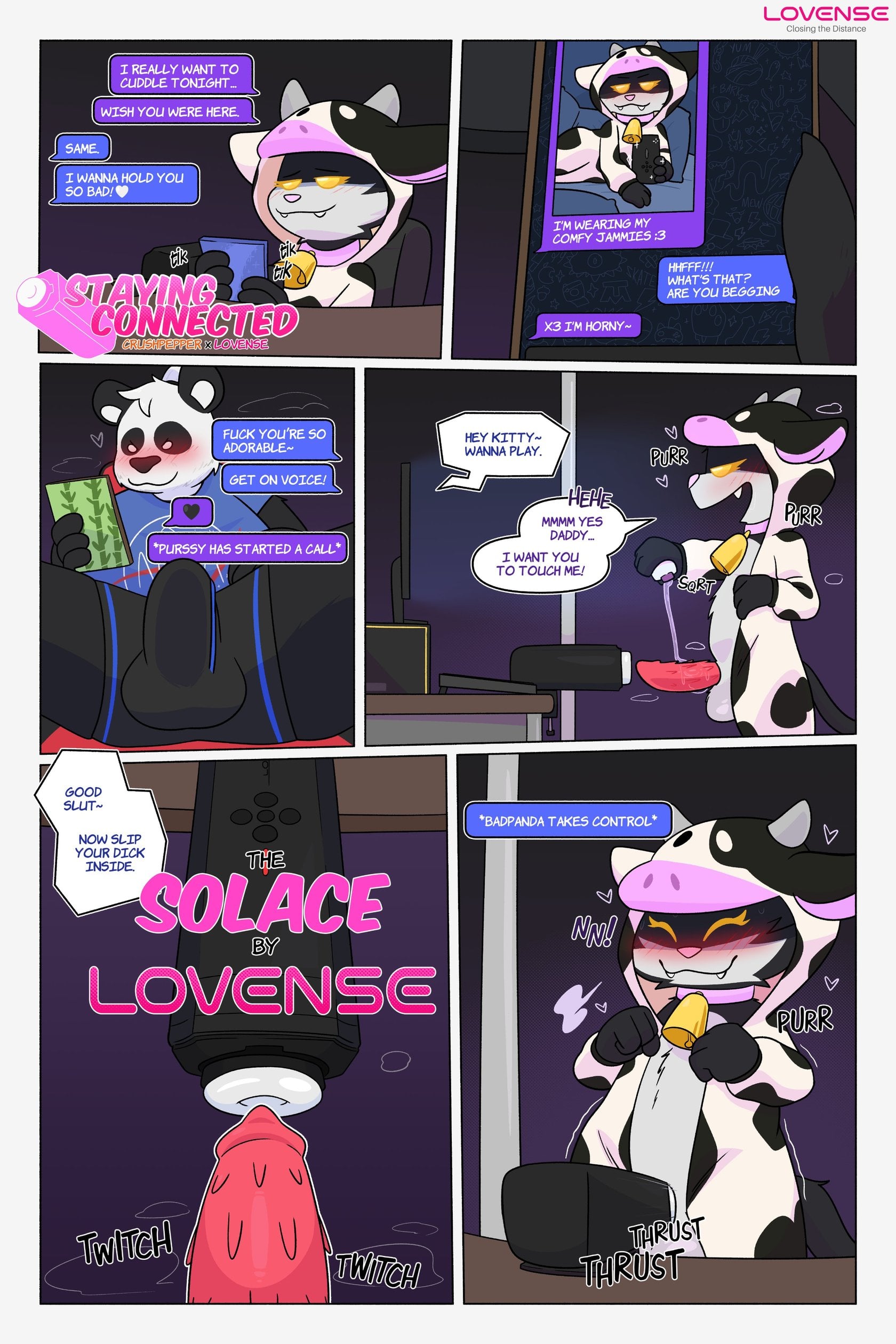 Lovense Comic — cover