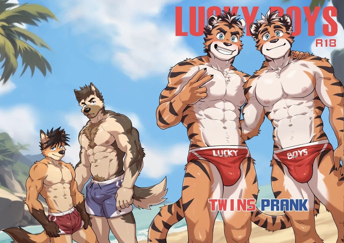 Lucky Boys - Twins’ Prank — cover
