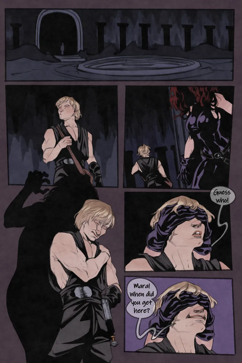 Luke & Mara comic porn — cover