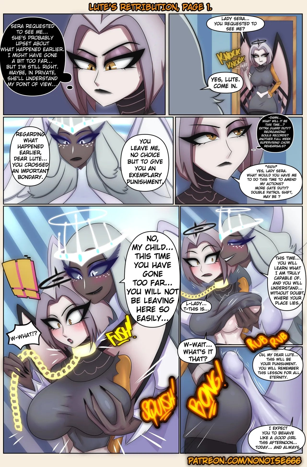 Lute’s Retribution comic porn — cover