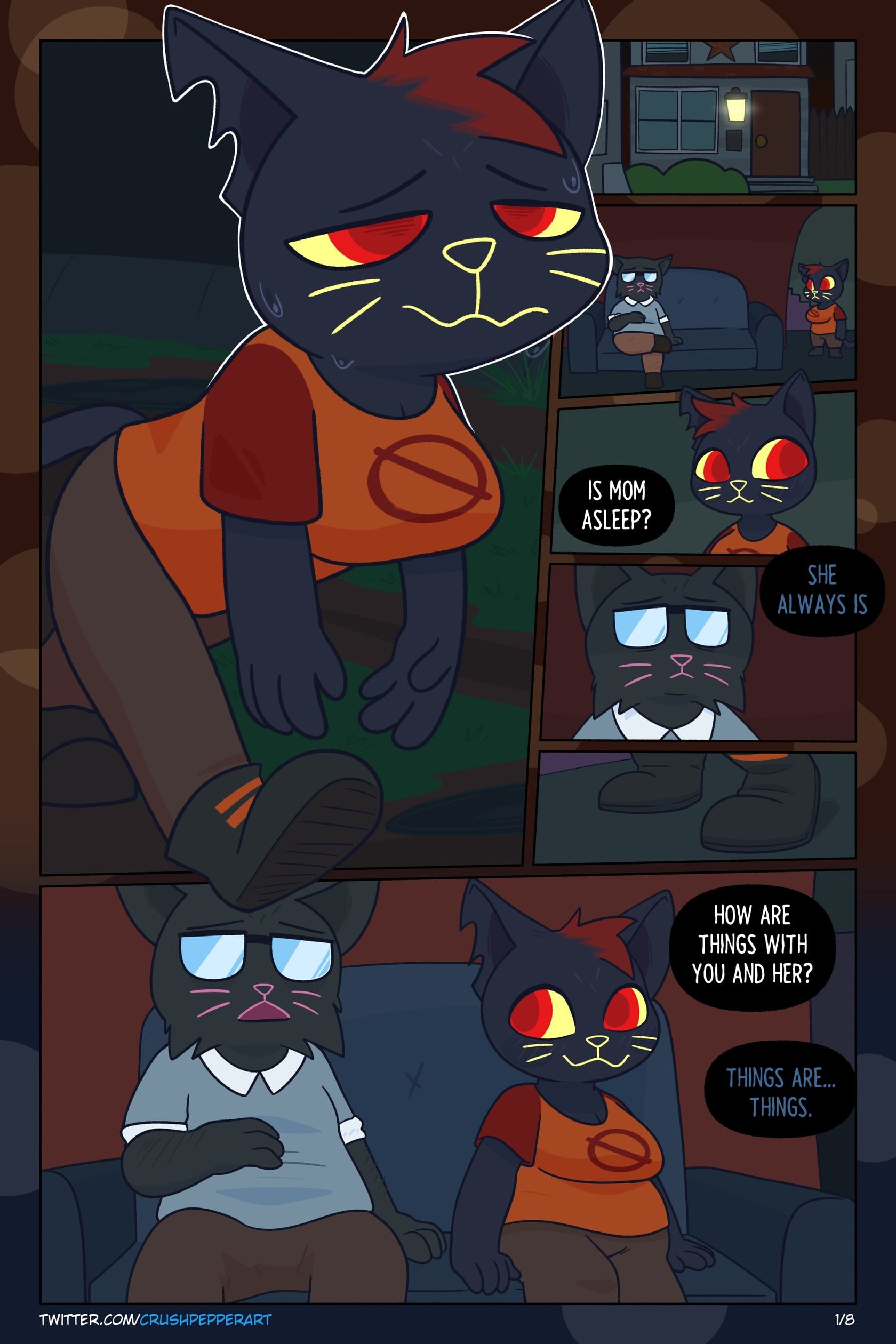 Mae fucks her dad — cover