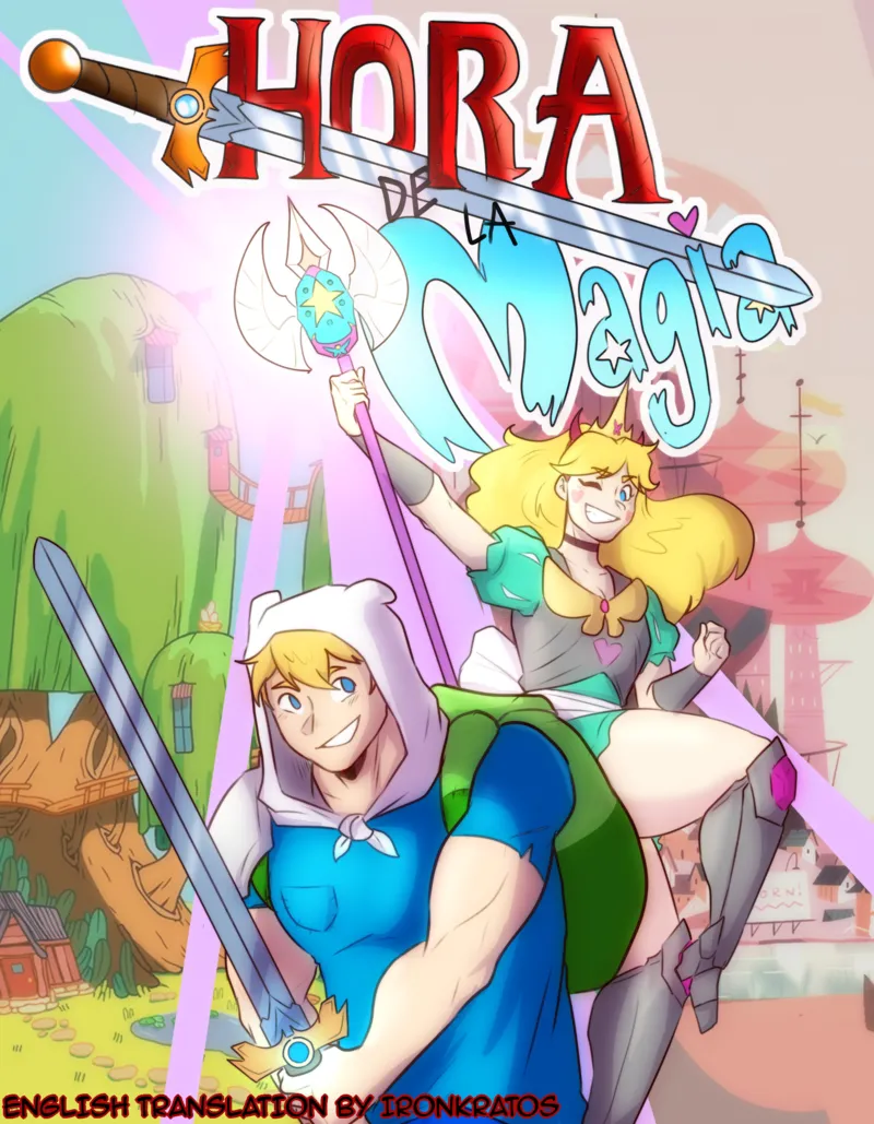 Magic Time! comic porn — cover