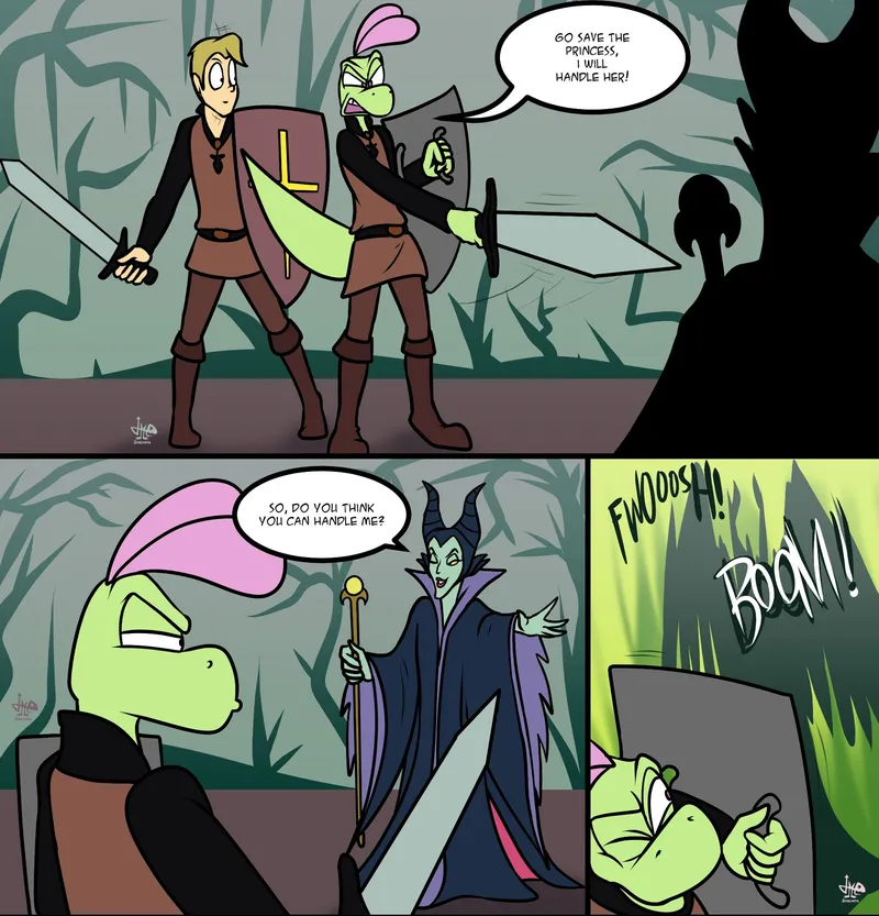 Maleficent’s Fight — cover