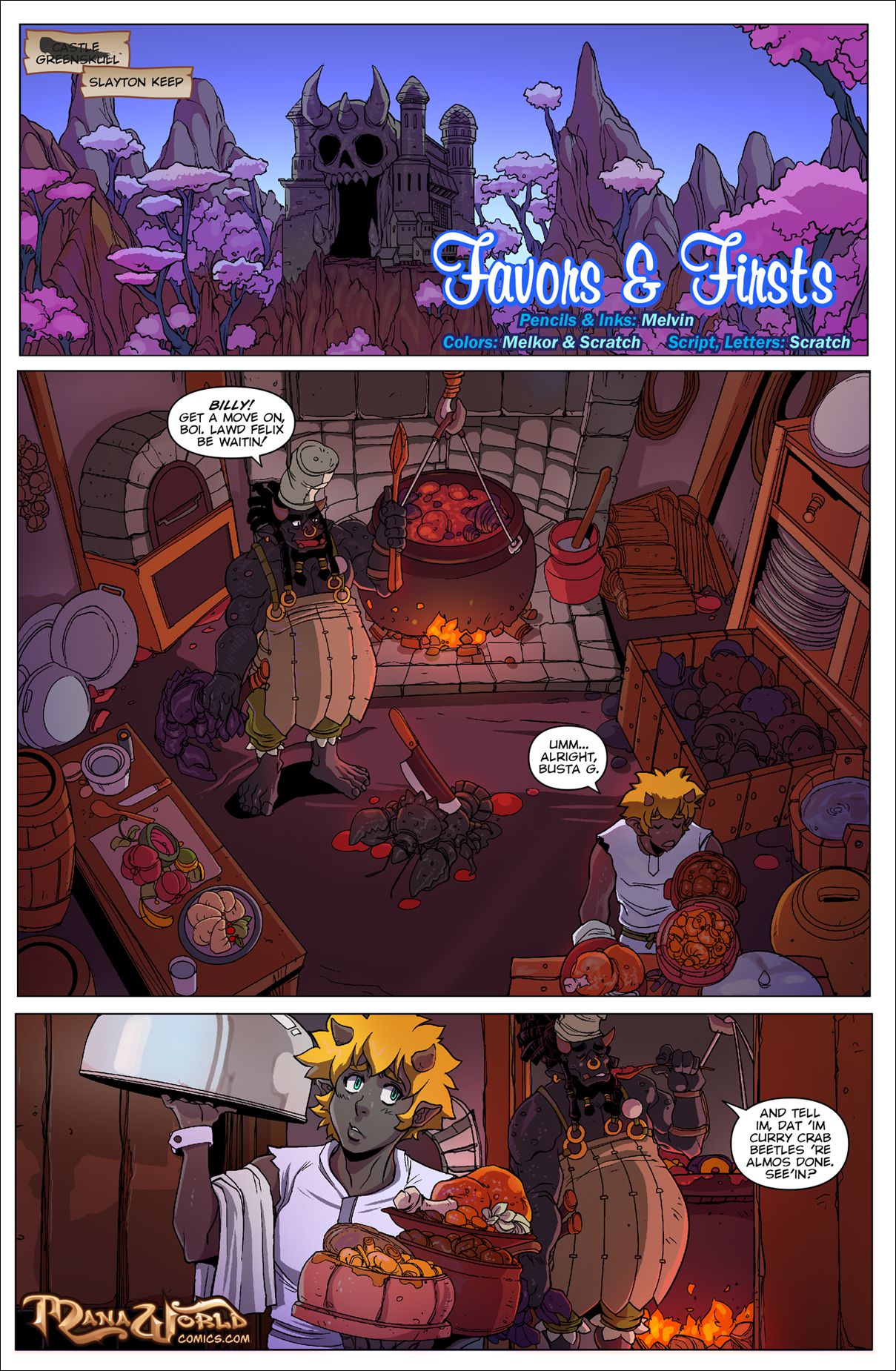 Mana World 20 – Favors And Firsts — cover