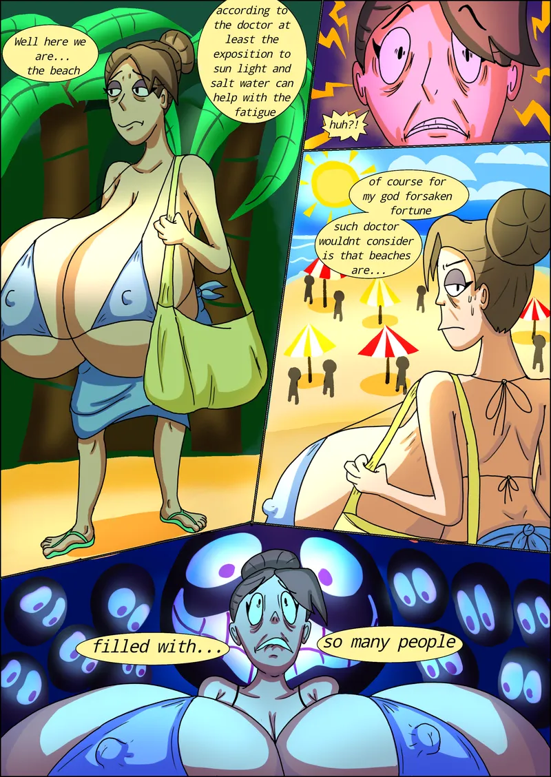 Marie’s Day At The Beach — cover