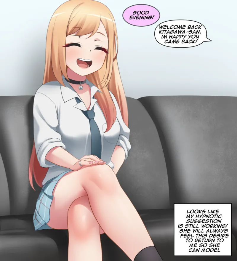 Marin Gets Hypnotized 3 comic porn — cover