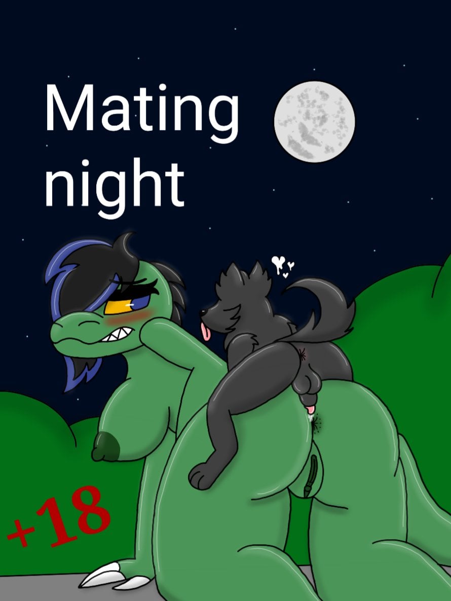 Mating Night comic porn — cover